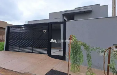 Casa com 3 dormitórios à venda, 114 m² por r$ 590.000,00 - set sul ii - são josé do rio preto/sp
