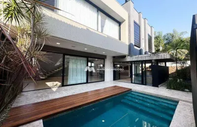 Sobrado com 4 dormitórios, 450 m² - venda por r$ 5.900.000,00 ou aluguel por r$ 21.570,00/mês - quinta do golfe 1 - residencial - são josé do rio preto/sp