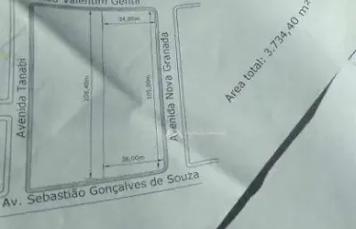 Área à venda, 3700 m² por r$ 4.070.000,00 - eldorado - são josé do rio preto/sp