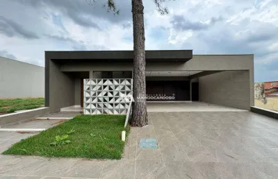 Casa com 3 dormitórios à venda, 220 m² por r$ 1.650.000,00 - village la montagne - são josé do rio preto/sp