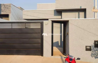 Casa com 2 dormitórios à venda, 61 m² por r$ 290.000,00 - mais parque - mirassol/sp