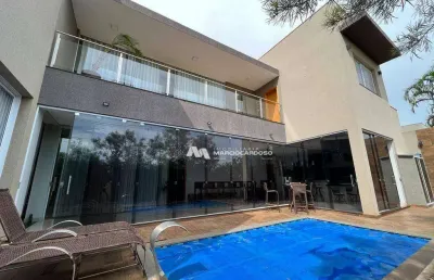Sobrado com 3 dormitórios à venda, 360 m² por r$ 1.990.000,00 - loteamento recanto do lago - são josé do rio preto/sp
