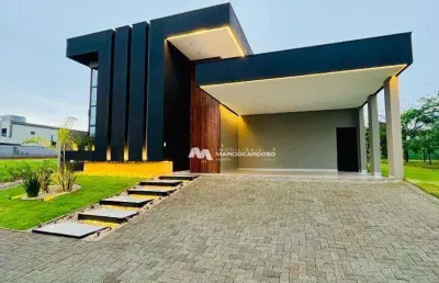 Casa com 3 dormitórios à venda, 175 m² por r$ 1.200.000,00 - alphaville - mirassol/sp