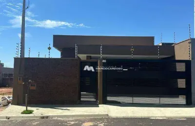 Casa com 3 dormitórios à venda, 130 m² por r$ 520.000 - mais parque - mirassol/sp