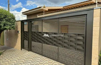 Casa com 3 dormitórios à venda, 160 m² por r$ 590.000,00 - parque residencial j. macedo - são josé do rio preto/sp