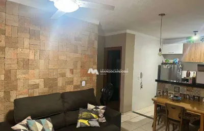 Apartamento com 2 dormitórios à venda, 47 m² por r$ 200.000,00 - rios di itália - são josé do rio preto/sp