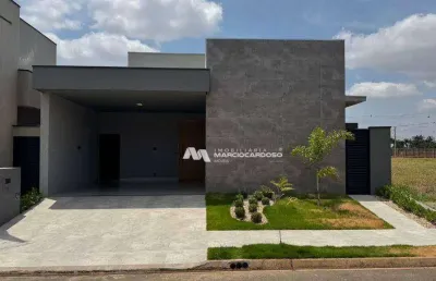 Casa com 3 dormitórios à venda, 152 m² por r$ 950.000 - setlife residence club 2 - mirassol/sp