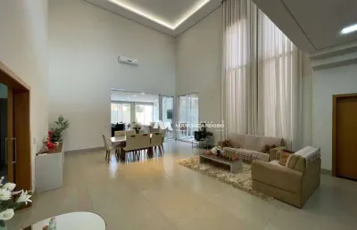 Sobrado com 4 dormitórios à venda, 450 m² por r$ 3.000.000,00 - golden park residence  - mirassol/sp