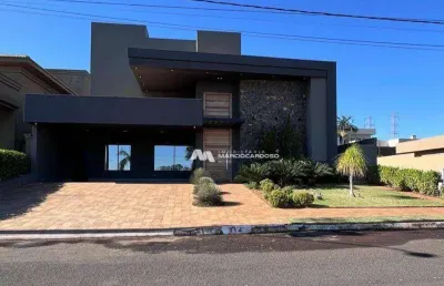 Casa com 4 dormitórios à venda, 415 m² por r$ 3.700.000 - golden park - mirassol/sp