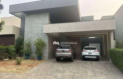 Casa com 3 dormitórios à venda, 250 m² por r$ 1.900.000,00 - village la montagne - são josé do rio preto/sp