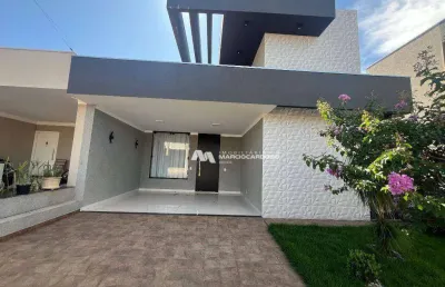 Casa com 3 dormitórios à venda, 140 m² por r$ 850.000,00 - ideal life ecolazer residence - são josé do rio preto/sp