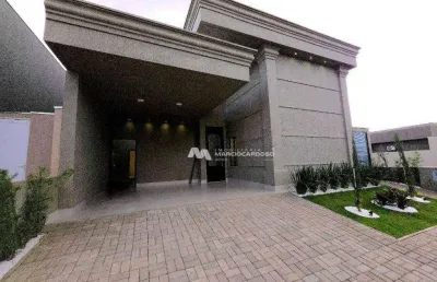 Casa com 3 dormitórios à venda, 160 m² por r$ 1.250.000,00 - setlife residence club 1 - mirassol/sp