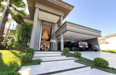 Sobrado com 5 dormitórios à venda, 742 m² por r$ 7.900.000,00 - parque residencial damha v - são josé do rio preto/sp