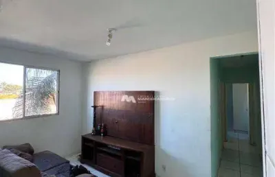 Apartamento com 2 dormitórios à venda, 47 m² por r$ 140.000,00 - parque jaguaré - são josé do rio preto/sp