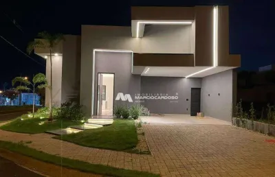Casa com 3 dormitórios, 197 m² - venda por r$ 1.650.000,00 ou aluguel por r$ 6.525,00/mês - terravista residence club - mirassol/sp