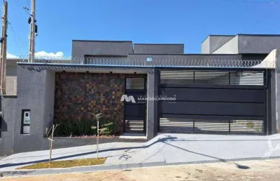 Casa com 2 dormitórios à venda, 120 m² por r$ 480.000,00 - parque vila nobre - são josé do rio preto/sp
