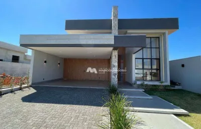 Casa com 3 dormitórios à venda, 215 m² por r$ 1.980.000,00 - condominio terra vista residence club - mirassol/sp