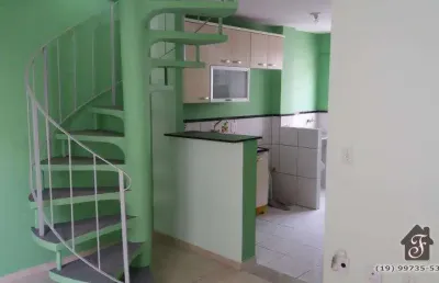Cobertura com 3 quartos à venda na rua joão felipe xavier da silva, 25, são bernardo, campinas, 123 m2 por r$ 455.000