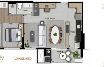 Apartamento com 2 quartos à venda na chácara da barra, campinas  por r$ 850.000