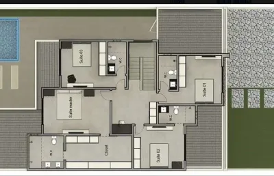 Casa em condomínio fechado com 4 quartos à venda no parque brasil 500, paulínia , 307 m2 por r$ 2.300.000