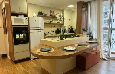 Apartamento com 1 quarto à venda na vila palácios, campinas , 44 m2 por r$ 420.000