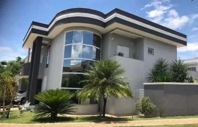 Casa em condomínio fechado com 4 quartos para alugar na rua roberto abdalla, 2, vila dos plátanos, campinas, 570 m2 por r$ 15.000