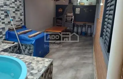 Casa com 3 quartos à venda no parque jambeiro, campinas , 142 m2 por r$ 698.000
