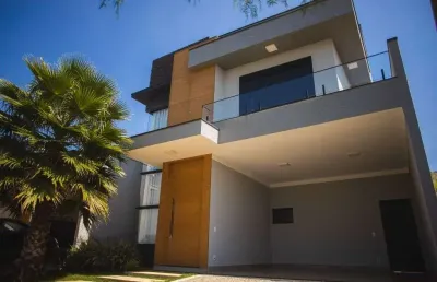 Casa em condomínio fechado com 3 quartos à venda no cascata, paulínia , 234 m2 por r$ 1.450.000