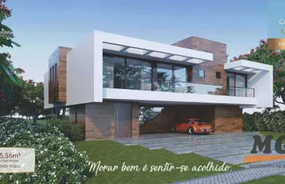 Sobrado com 5 dormitórios à venda, 405 m² - village iguassu golf residence - foz do iguaçu/pr