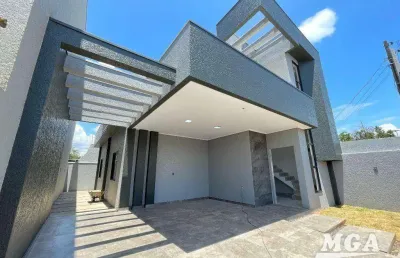Sobrado com 3 dormitórios à venda, 152 m² por r$ 790.000,00 - jardim santa rosa - foz do iguaçu/pr