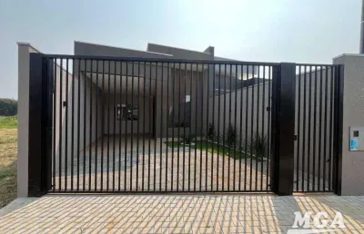 Casa com 3 dormitórios à venda, 108 m² por r$ 665.000,00 - jardim dona leila - foz do iguaçu/pr
