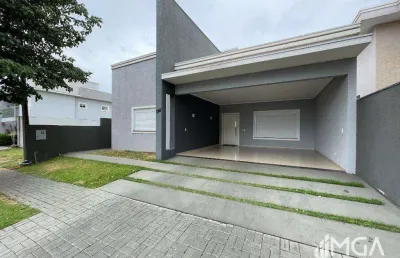 Casa com 3 dormitórios à venda, 168 m² por r$ 1.450.000,00 - condomínio leonardo  da vinci - foz do iguaçu/pr