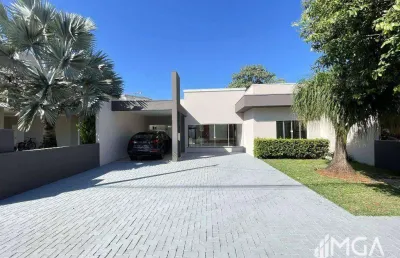 Casa com 3 dormitórios para alugar, 164 m² por r$ 6.629,65/mês - condomínio residencial vale verde - foz do iguaçu/pr