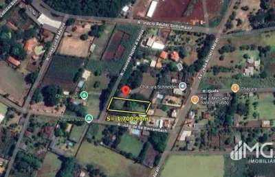 Terreno à venda, 1700 m² por r$ 520.000,00 - loteamento porto dourado - foz do iguaçu/pr