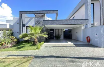 Casa com 3 dormitórios à venda, 220 m² por r$ 1.750.000,00 - condomínio leonardo  da vinci - foz do iguaçu/pr