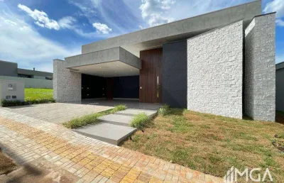 Casa com 3 suítes à venda, 266 m² por r$ 2.100.000 - condomínio águas claras - foz do iguaçu/pr