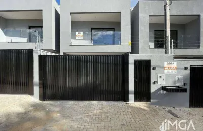 Sobrado com 3 quartos, 162 m², aluguel por r$ 4.500/mês- rua cravina - jardim bourbon - foz do iguaçu/pr
