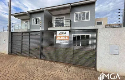 Sobrado com 3 dormitórios para alugar, 105 m² por r$ 2.946,00/mês - jardim vitória - foz do iguaçu/pr
