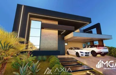 Casa com 3 dormitórios à venda, 220 m² por r$ 2.200.000,00 - ritz cataratas residence & resort yacht - foz do iguaçu/pr