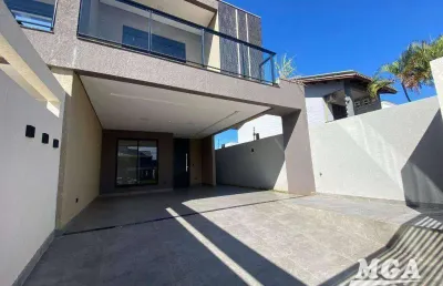 Sobrado com 3 dormitórios para alugar, 192 m² por r$ 5.070,00/mês - jardim iguaçu - foz do iguaçu/pr