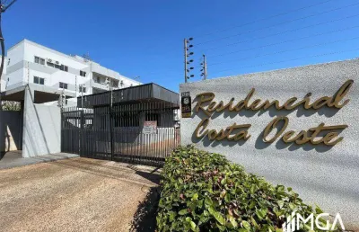 Apartamento com 3 dormitórios para alugar por r$ 2.060,00/mês - condomínio residencial costa oeste - foz do iguaçu/pr
