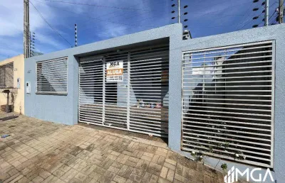 Casa com 3 dormitórios para alugar por r$ 2.200,00/mês - jardim ipê - foz do iguaçu/pr