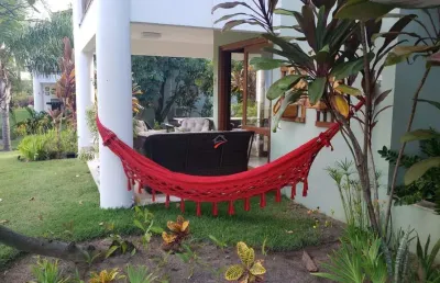 Apartamento mobiliado à venda em imbassaí, mata de são joão - condomínio com piscina e academia
