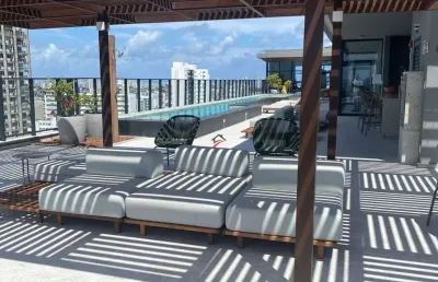 Imóvel à venda em salvador, vitória: cozinha, vista para o mar, perto de escola