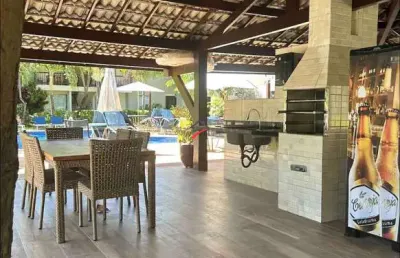 Apartamento à venda em itacimirim, camaçari - mobiliado e com área de serviço