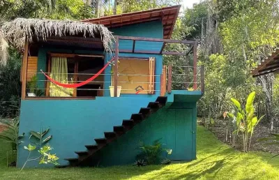 Casas para locação de temporada na ilha de boipeba próxima do mar