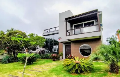 Linda residência de condominio para venda, com vista e acesso para  lagoa de ibiraquera em imbituba -sc