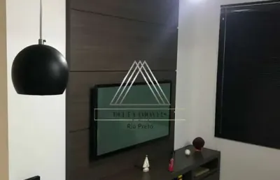 Apartamento à venda em são josé do rio preto-sp, rios di itália: 2 quartos, 1 sala, 1 banheiro, 1 vaga de garagem!