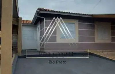 Casa em condomínio à venda em são josé do rio preto-sp  3 quartos, 1 sala, 1 banheiro, 2 vagas - imperdível!