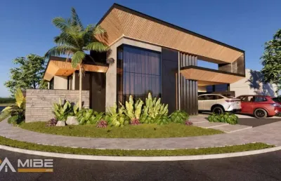 Casa térrea de esquina com 3 suites e piscina à venda, 184 m² por r$ 1.590.000 - jardim do jatobá - hortolândia/sp